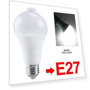Motion Sensor LED Bulb — LED, Build My Home
