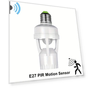 Motion Sensor Socket Adapter — Light Sockets, HIMO Group