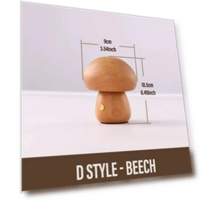 Rechargeable Touch Mushroom Table Lamp — Lamps & Shades, Good Household Items