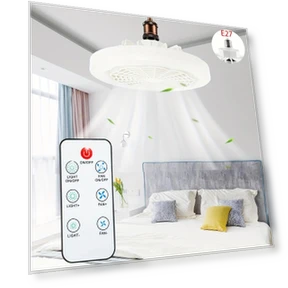 Smart Ceiling Fan with Remote Control — Ceiling Fan Lighting Solutions, Cozy Cottage-Relax