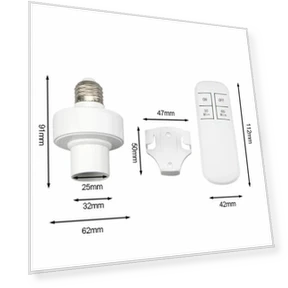 Smart E27 LED Switch with Remote Control — Dimmer Switches, Good Household Items