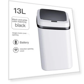 Smart Induction Trash Can — Kitchen Cans, GYROBALL