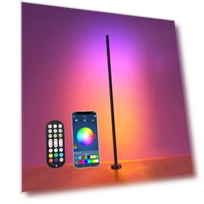 Smart LED Floor Lamp RGB — Standing Lights, Build My Home
