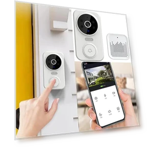 Smart Wireless Remote Video Doorbell — Smart Home Security, Fashion 002