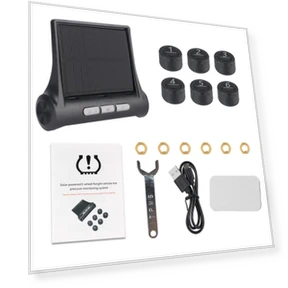 Solar Powered 6 Sensor TPMS System — TPMS Sensor Replacements, Explorer Outdoors
