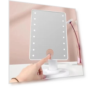 Square Cosmetic Mirror with Smart Touch Screen — Handheld, AE Selection