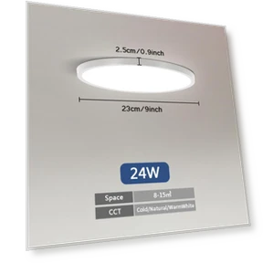 Ultra-Thin Smart LED Ceiling Light — Close To Ceiling, Good Household Items