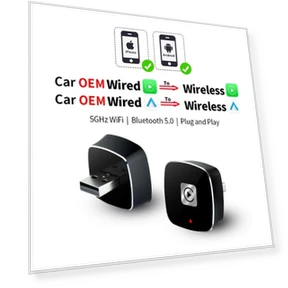 Wireless CarPlay Adapter for Android and iPhone — Phone Accessories, JOHO