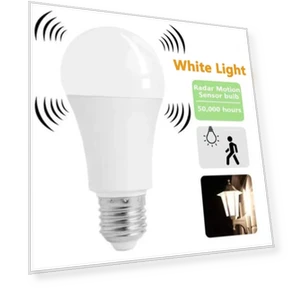 10W LED Bulb with Motion Sensor — Motion Sensors, KITCHEN-MALL