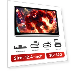 4K Car Headrest Monitor with HDMI OUT — In-Car Entertainment Systems, JOHO - CarGear