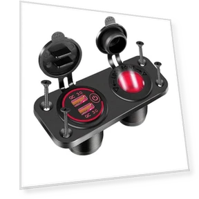 Car Charger with Touch Switch — Chargers, JOHO