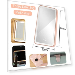 Car Mirror with Large Screen — Compact & Travel, A Surname Home