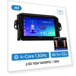 Carplay Android Auto Touchscreen Multimedia Player — Stereo Receivers, JOHO - CarGear