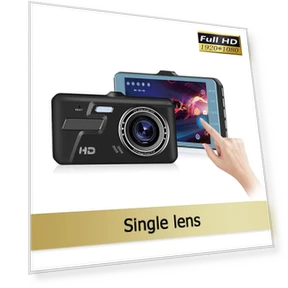 Dual Lens Dash Cam with Touch Screen — Dashboard Cameras, JOHO - CarGear