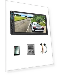 HD Multimedia Player Reversible Display Touch Screen — Stereo Receivers, JOHO - CarGear
