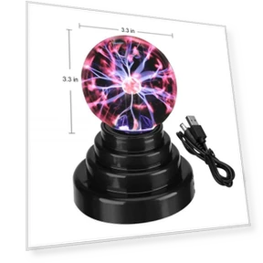 Magic Plasma Ball Night Light — Disco Balls, Build My Home