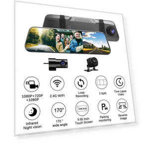Mirror Dash Cam — Dashboard Cameras, JOHO - CarGear