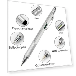 Multifunctional Tool 6 in 1 — Multifunction Pens, Aloisia