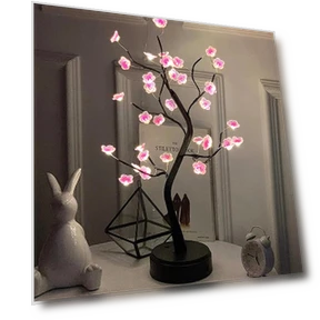 Night Light in the Form of a Desktop Tree — Night Lights, Stone Home