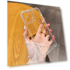 Personalized Luxury Clear Case — Protective Covers, Customized Tide Shell