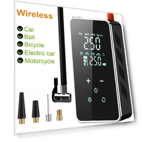 Portable Wireless Digital Touch Mini Air Compressor — Tire Inflation Solutions, IKEA Supermarket