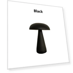 Retro LED Mushroom Night Light — Desk & Table Lighting, Build My Home