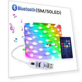 RGBIC Smart LED String Lights — String Lights, GYROBALL