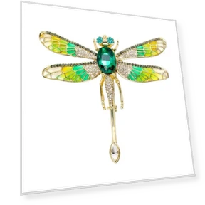 Smart Dragonfly Brooch — Pins & Brooches, JEWEL HOME