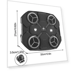 Smart Musical Boxing Target — Boxing Training Gear, Crowner