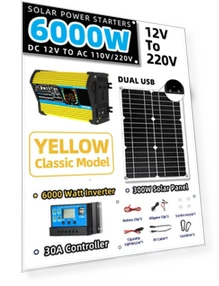 Solar Power System Kit — Power Inverters, A Auto Parts Mall