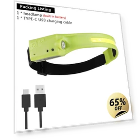 Touch Headlamp — Flashlights, Luminaire Lighting Mall