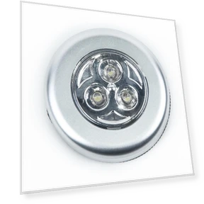 Wireless 3-LED Touch Light — Night Lights, ARI