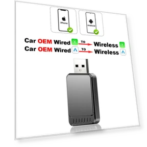 Wireless CarPlay and Android Auto Adapter — Car Accessories & Gadgets, A Auto Parts Mall