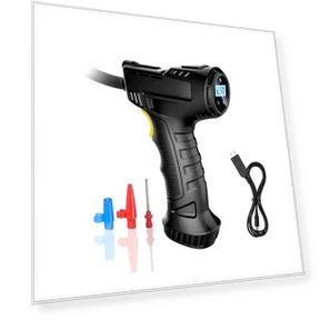 Wireless Charging Handheld Tire Inflation Pump — Tire Inflation Solutions, A Auto Parts Mall