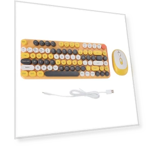 Wireless Keyboard and Mouse Combo — Keyboards, ZY-Animal-N