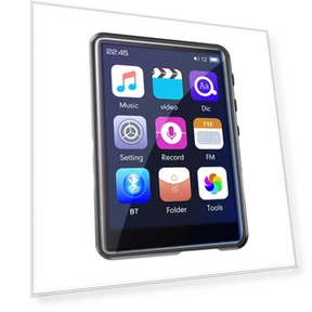 2.4-inch Touch Screen Bluetooth MP3 Player — Portable Media Players, Lntelligent Living Hall