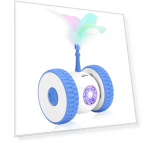 Automatic Rotating Interactive Cat Toy Car — Cat Playthings, Build My Home