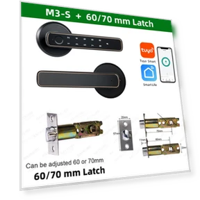 Digital Door Lock with Fingerprint — Smart Home Security, Super Dream Home
