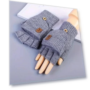Fingerless Knitted Gloves — Glove Liners, Comfort Homeware