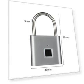 Fingerprint Smart Lock — Luggage Locks, GYROBALL