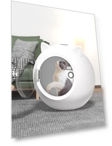 Intelligent Pet Dryer Timer — Vents, Rainbow Rain