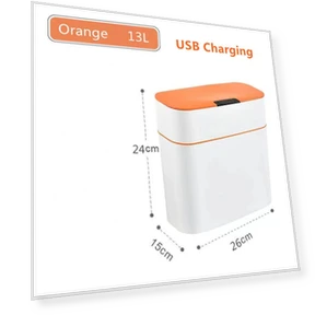 Intelligent Sensor Trash Can with Lid — Kitchen Cans, Comfort Homeware