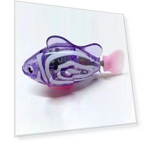 Interactive LED Floating Robot Fish Toy — Interactive Animal Companions, Simplistic Living Home