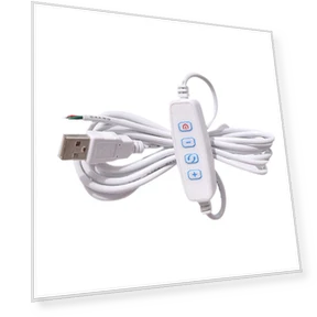LED Dimmer Extension with USB Port — Photography Lighting & Studio Equipment, Wit angel
