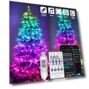 LED String Lights with Phone App — String Lights, YWZT Decorative lights