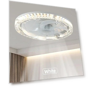 Modern Ceiling Fan with LED Lighting — Ceiling Fan Lighting Solutions, Build My Home