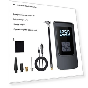 Smart Air Compressor with LED Light — Portable, Timeless Home