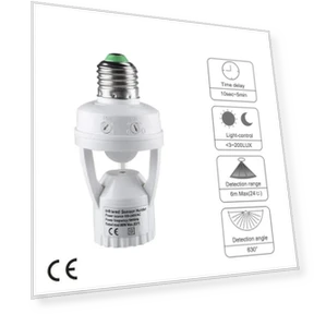Smart E27 PIR Motion Sensor Light Switch — Dimmer Switches, HIMO Group