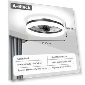 Smart LED Ceiling Fan with Remote Control — Ceiling Fans, Home Of Auto Parts