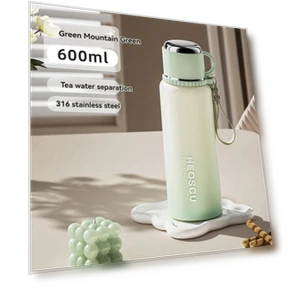 Smart Stainless Steel Thermo Mug — Travel Drinkware, Simplistic Living Home